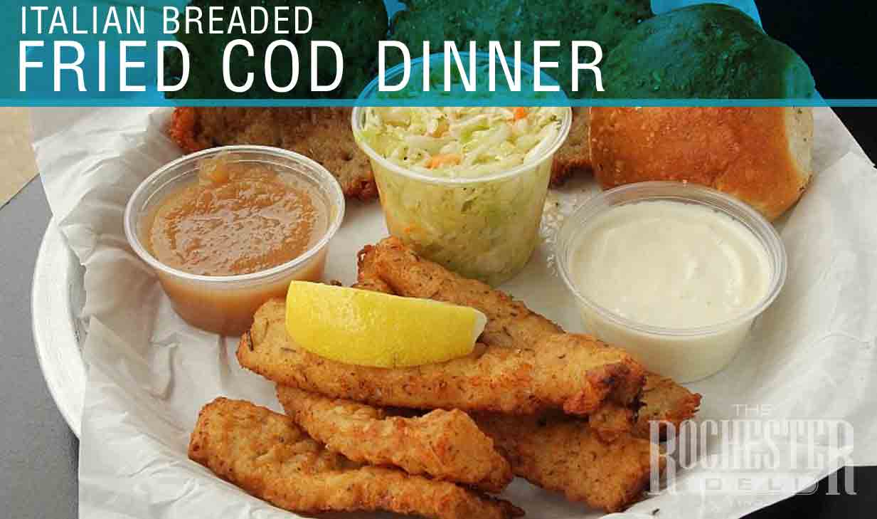 Fried Cod Dinner