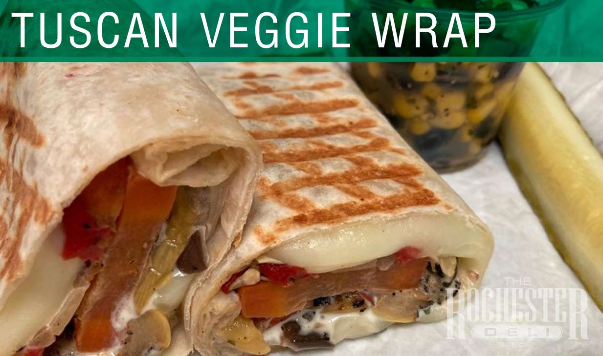 Tuscan Veggie Wrap